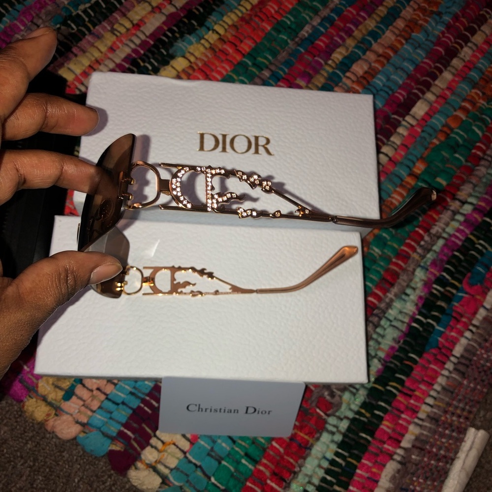 Dior Gold Sunglasses